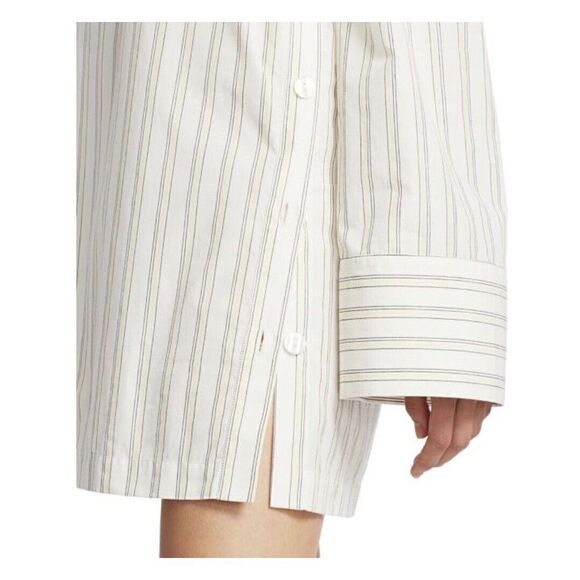 BAUM UND PFERDGARTEN Women Arina Stripe Cold-Shoulder Shift Dress NEW Sz 36 US 6 - Picture 4 of 16